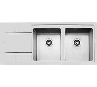 FOSTER 4315051 LAVELLO 2 VASCHE A DESTRA FT/FTS INOX CON GOCCIOLATOIO 117,3 CM