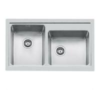 FOSTER 4385050 LAVELLO 2 VASCHE S4000 FT/FTS INOX 87,3 CM