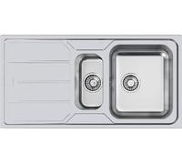 FOSTER 5197060 LAVELLO 2 VASCHE ELETTRA STD REVERSIBILE CON GOCCIOLATOIO INOX 97