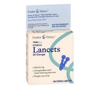 Foster And Thrive Trueplus Lancette Sterili 30 Gauge 100 Pezzi