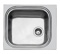 Foster Bigbowl 1Vdx F/Rub.Sx Bbr - 1511001 Lavello Sopratop | 1 vasca, Rubinetto sinistro, Acciaio inox