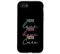 Foster Care Hope Love Famiglia abbinata per l"adozione dei genitori Custodia per iPhone SE (2020) / 7/8
