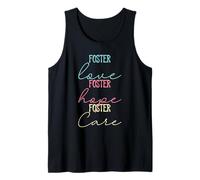 Foster Care Hope Love Famiglia Abbinata per ladozione dei Genitori Canotta