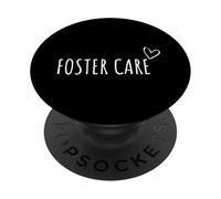 Foster Care Uomini Donne Bambini Adozione Famiglia Sostegno Bambini PopSockets PopGrip Adesivo