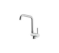 Foster Drop Pieghevole S/Finestra - 8523000 Miscelatore Lavello | monocomando, Canna girevole, Base d'appoggio 48 mm, Corpo pieghevole