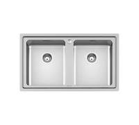 Foster Lavello Evo Acciaio inox AISI 304, spazzolato - 3274050