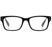 Foster Grant Eye Care Orta Occhiali da Lettura, Nero lucido, +1.50 Magnification