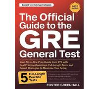 Foster Greenhal The Official Guide to the GRE General Test: Your All (Tascabile)