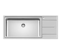 Foster Lavello Evo Acciaio inox AISI 304, spazzolato, Vasca SX - 3216052