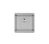 FOSTER Vasca sottotop Milanello, 470x466 mm, Acciaio satinato - 1031 850