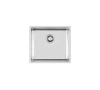 Foster Lavello a una vasca 2154 050 finitura acciaio inox da 49x44 cm