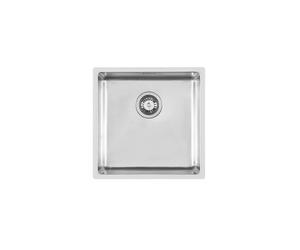 Foster Lavello a una vasca 2156 050 finitura acciaio inox da 44x44 cm