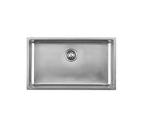 Foster Lavello a una vasca 2157 080 finitura acciaio inox da 75x44 cm