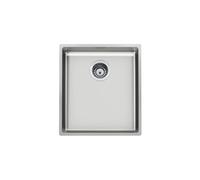 FOSTER Vasca sottotop R12 400x450 mm, Serie 45, Base 45 cm, Acciaio inox satinato - 3139 850