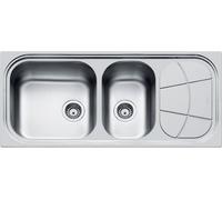 FOSTER Lavello Cucina 1 Vasca e 1/2 Incasso 116 Cm Big Bowl 116.2V.STD 1512 402