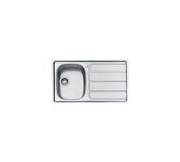 FOSTER Lavello Cucina 1 Vasca Gocciolatoio Sx 79cm Inox Spazzolata S1000 1179561