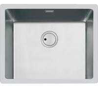 FOSTER Lavello Cucina 1 Vasca Incasso Filotop 54 cm Inox Spazzolato S4001