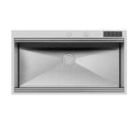 Foster Lavello una vasca 1018 055 finitura acciaio inox da 102.4x56 cm