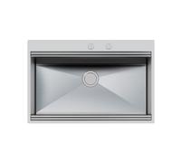 Foster Lavello una vasca 1024 050 finitura acciaio inox da 84.6x56 cm