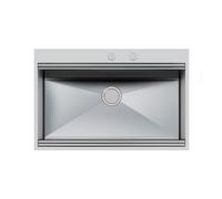 Foster Lavello una vasca 1025 050 finitura acciaio inox da 84.6x56 cm