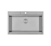 Foster Lavello una vasca 1034 050 finitura acciaio inox da 80.6x52 cm