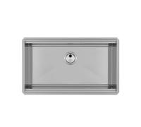 Foster Lavello una vasca 1034 850 finitura acciaio inox da 79x46.6 cm