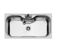 Foster 1555 600 1555600 Lavello incasso cm. 97 - acciaio spazzolato 1 vasca