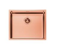 Foster Lavello una vasca 2155 058 finitura acciaio PVD copper da 54x44 cm
