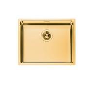 Foster Lavello una vasca 2155 059 finitura acciaio PVD gold da 54x44 cm