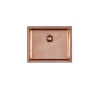 Foster Lavello una vasca 2155 858 finitura acciaio PVD copper da 54x44 cm