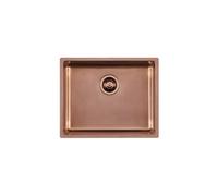 Foster Lavello una vasca 2155 888 finitura acciaio PVD copper da 54x44 cm