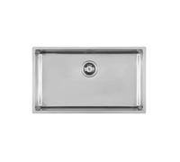 Foster Lavello una vasca 2157 050 finitura acciaio inox da 75x44 cm