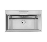 Foster Lavello una vasca 2977 060 finitura acciaio inox da 873x513 cm