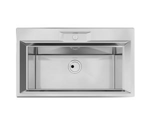 Foster Lavello una vasca 2977 060 finitura acciaio inox da 873x513 cm