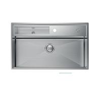 Foster Lavello una vasca 3780 000 finitura acciaio inox da 86x52 cm