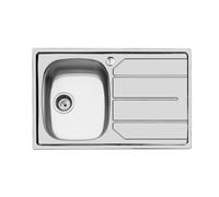 Foster S1000 Lavello, Metallo, Spazzolato, 79x50x17 cm