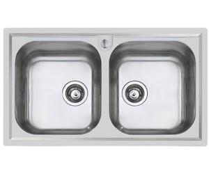 Foster Marine Lavello, Metallo, Spazzolato, 87,3x51,3x18 cm