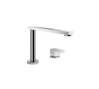 Foster Miscelatore Flat C/Telesc.Cr.New - 8478001 Miscelatore Lavello | Acciaio inox, Canna girevole, Design moderno