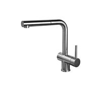 Foster Miscelatore monocomando con canna girevole e bocca estraibile 8551 000 finitura inox satinato - IN PROMOZIONE FINO AL 30/06