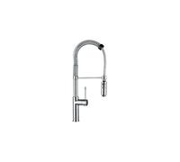 Foster Miscelatore monocomando con canna girevole e doccia orientabile 8484 000 finitura ottone cromato