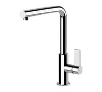 Foster Omega Miscelatore, Metallo, Cromato, 24x10x28 cm