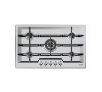 Foster KE 79.5F.FT Nero, Acciaio inox Da incasso Gas 5 Fornello(i)