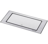 FOSTER Portaprese, Serie Reverse, 2 Schuko + 1 USB, Acciaio Inox - 8000010