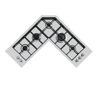 Foster Piano cottura a gas ad angolo 7238 042 finitura acciaio inox da 97x97 cm