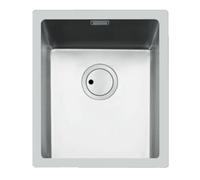 FOSTER Vasca filotop/sopratop, S4001 R12, Acciaio inox satinato, 380x440 mm - 3353 050