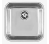 Foster Lavello a una vasca 1840 850 finitura acciaio inox da 43.6x43.6 cm - VOUCHER 18% NEL CARRELLO VALIDO FINO AL 18/10