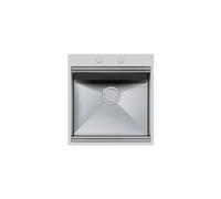 Foster Vasca Milanello 430X374 Ft C/Br - 1031050 Lavello Incasso | Acciaio inox, dimensioni 430x374 mm, bordo ribassato