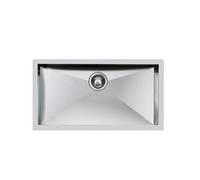 Foster Vasca Quadra Rag.Ft. Inox - 1218050 Lavello Incasso | Acciaio inox, bordo piatto, vasca profonda