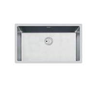 Foster Lavello a una vasca 3357 850 finitura acciaio inox da 75x44 cm