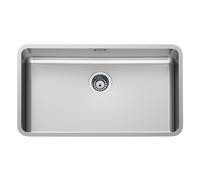 FOSTER Vasca Sottotop S400, 75,6x42,6 cm, Acciaio Satinato - 1870 850
